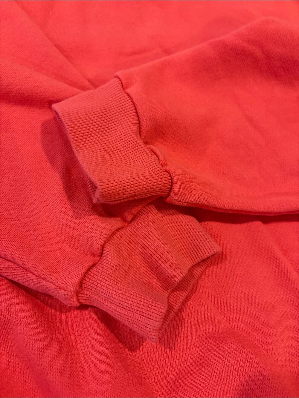 Alo Yoga Red Accolade Crew Neck Pullover Oversized Sweatshirt Large - Picture 13 of 15